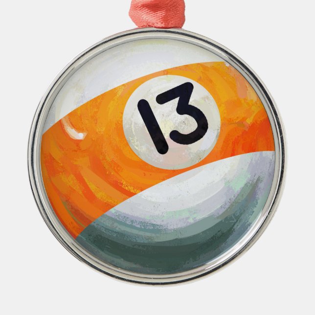 13 Ball Metal Tree Decoration (Front)