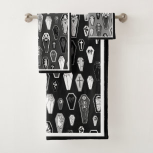 13 Coffins Bath Towel Set