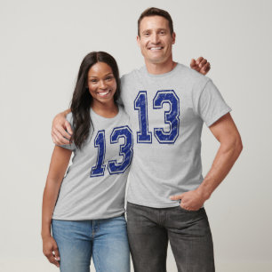 13 Custom Jersey T-Shirt