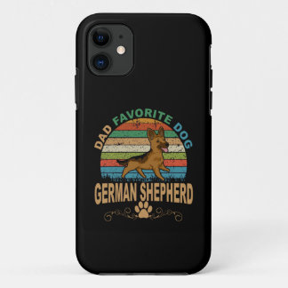 13 Dad Favourite Dog German Shepherd Case-Mate iPhone Case