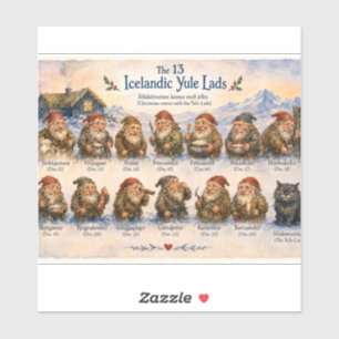 13 Icelandic Yule Lads Christmas in Iceland