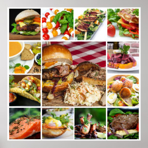 13 photo editable wall poster