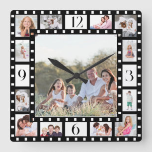 13 Portrait Timeless Family Treasures Wall Clock