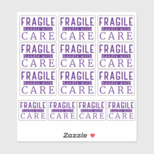 13 Purple Fragile Handle With Care Small Business