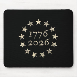 13-star Betsy Ross Flag 250 4th Of July 2026 Distr Mouse Pad