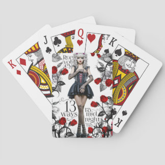13 Ways to Midnight book two playing cards. Playing Cards