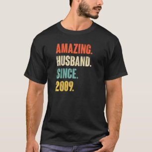 13 Wedding Aniversary Him Amazing Husband Since T-Shirt