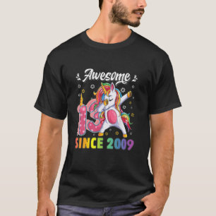 13 Year Old Unicorn Funny 13Th Birthday Girl Kid G T-Shirt