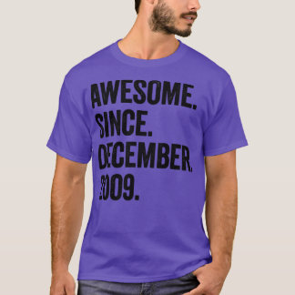 13 Years Old December 2009 13th Birthday2 T-Shirt