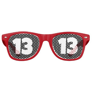 13TH BIRTHDAY 13 PARTY SUNGLASSES SHADES