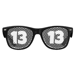 13TH BIRTHDAY 13 PARTY SUNGLASSES SHADES