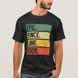 13th Birthday 13 Year Old Epic Since June 2009 Vi T-Shirt