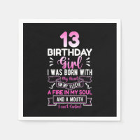 13th Birthday 13 Years Girls Funny Teenager Birthd
