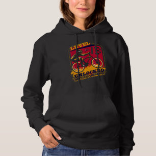 13th Birthday 13 Years Old Kids Bmx Bike Hoodie