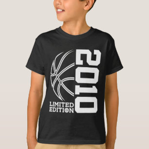 13th Birthday Basketball Limited Edition 2010 T-Shirt