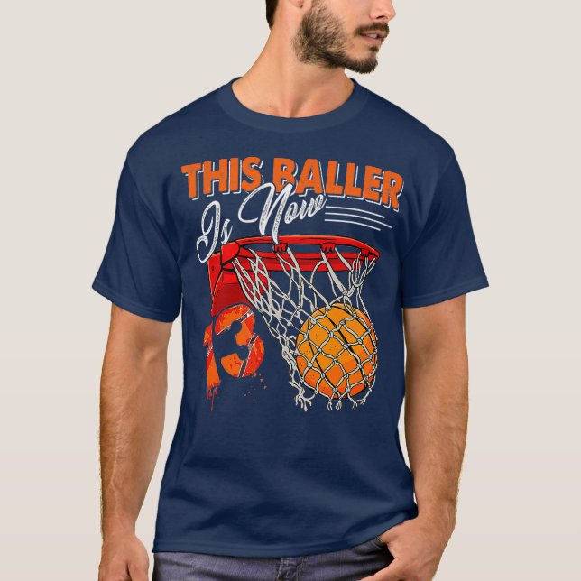 13th Birthday Basketball TShirt Funny 13 Years (Front)