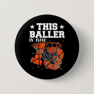 13th Birthday Bysketbyll Boys 6 Cm Round Badge