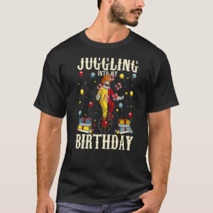 13th Birthday Clown Circus Juggling Into 13th Birt T-Shirt