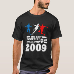 13th birthday football 13 years old soccer player  T-Shirt