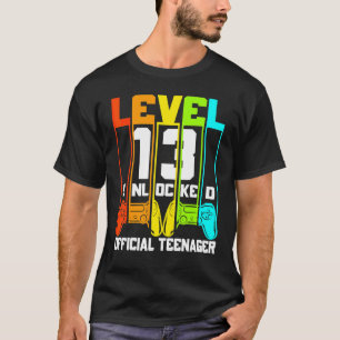 13th Birthday Game Level 13 Unlocked Official Tee