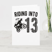 13th Birthday Gift Dirt Bike 13 Year Old Biker