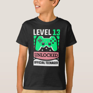13th Birthday Shirt, Video Game Shirt,13 Years Old T-Shirt