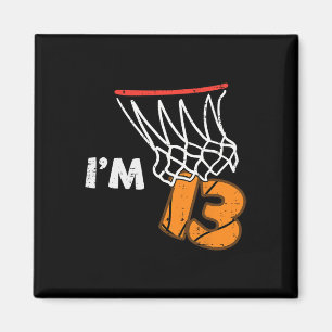 13th Birthday Sketll Im 13 Thirteen Year Old Bday  Magnet