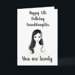 ***13th BIRTHDAY*** TO OUR "LOVELY GRANDDAUGHTER" Card<br><div class="desc">YOUR **LOVELY GRANDDAUGHTER** WILL BE SO HAPPY TO RECEIVE THIS CARD FROM "YOU" on THAT ALL IMPORTANT *****13th**** BIRTHDAY AND WILL CHERISH IT FOR-EVER I AM SURE!  REMEMBER THOUGH,  YOU CAN "CHANGE THE AGE" IN A MATTER OF SECONDS IF NEEDED :)</div>