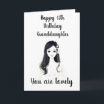 ***13th BIRTHDAY*** TO OUR "LOVELY GRANDDAUGHTER" Card<br><div class="desc">YOUR **LOVELY GRANDDAUGHTER** WILL BE SO HAPPY TO RECEIVE THIS CARD FROM "YOU" on THAT ALL IMPORTANT *****13th**** BIRTHDAY AND WILL CHERISH IT FOR-EVER I AM SURE!  REMEMBER THOUGH,  YOU CAN "CHANGE THE AGE" IN A MATTER OF SECONDS IF NEEDED :)</div>