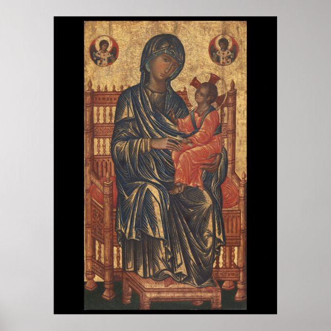 13th century Madonna & Chil d(EXTRA LARGE 40X53) Poster (Front)