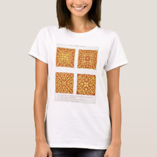 13th century tile designs, illustration from 'Spec T-Shirt