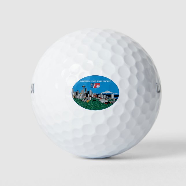 13th CG District Pacific Northwest Golf Balls (Front)