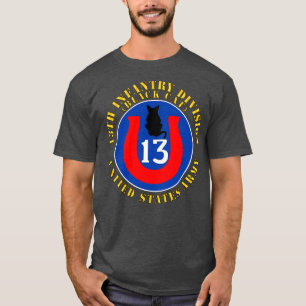 13th Infantry Divison Black Cat T-Shirt