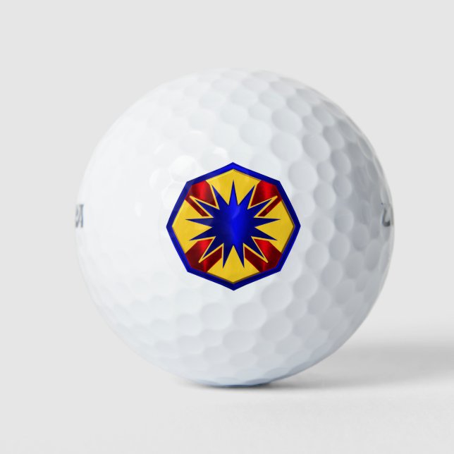 13th Sustainment Command  Golf Balls (Front)