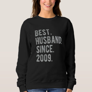 13th Wedding Aniversary For Him  Best Husband Sinc Sweatshirt