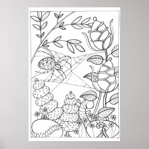 13x19 colouring poster