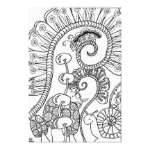 13x19 colouring poster caterpillar and snail