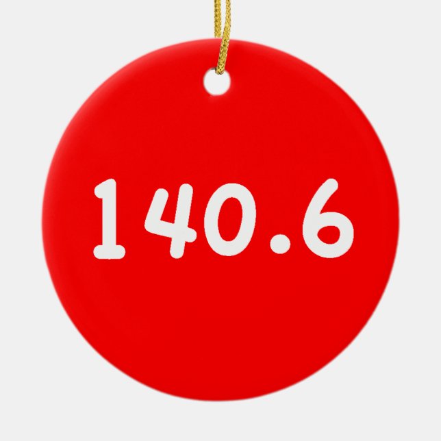 140.6 CERAMIC TREE DECORATION (Front)