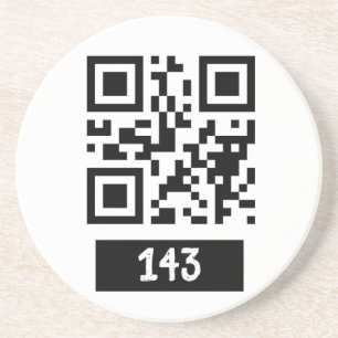 143 secret QR code message, decode it and say it Coaster