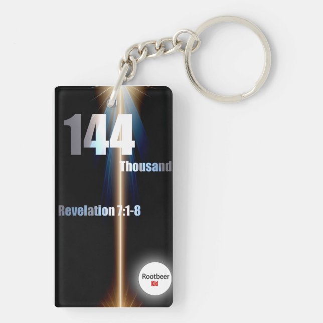 144 Thousand Key Ring (Back)