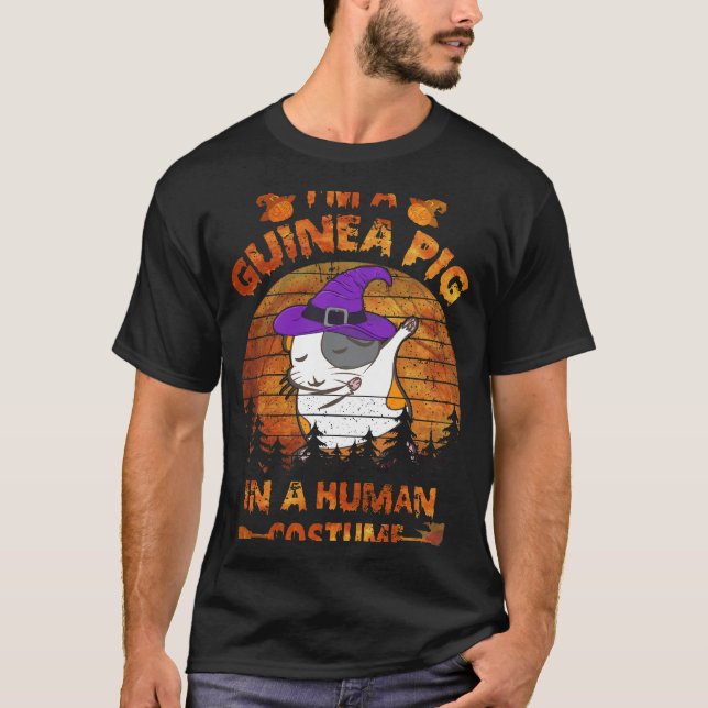 148 Guinea Pig Halloween Costumes T-Shirt (Front)