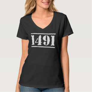 1491 Pre Columbus Decolonize Indigenous Peoples' D T-Shirt