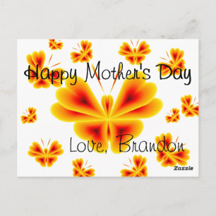 14.05.06.08 POSTCARD BUTTERFLIES