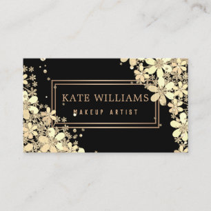 14 Elegant flower pattern Business Card