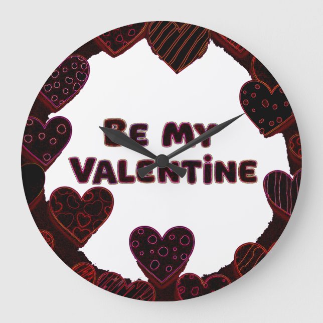 14 FEBRUARY LARGE CLOCK (Front)