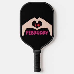 14 February Valentine Pickleball Paddle
