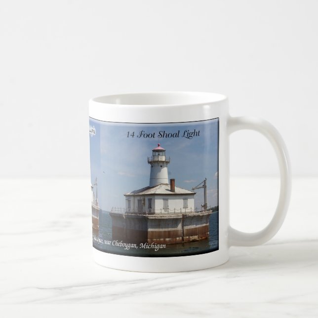 14 Foot Shoal Light mug (Right)