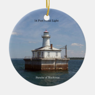 14 Foot Shoal Light ornament