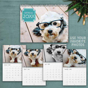 14 Photo Full Coverage - Add your photos Calendar