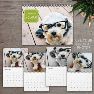 14 Photo Full Coverage - Personalised Calendar